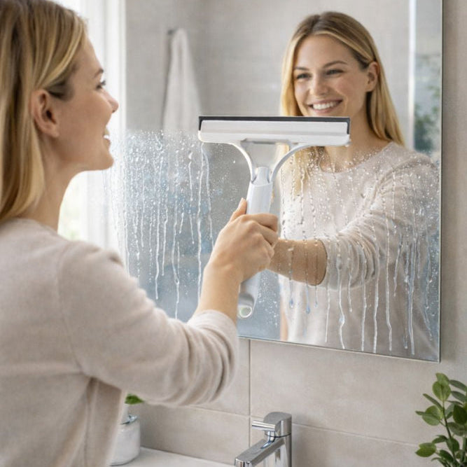 CleanGlass 3w1 – Czyścik do szyb, luster i kabin prysznicowych